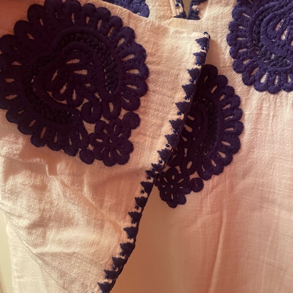 NWOT Sold Out Antik Batik via Tuckernuck White Tiki Longdress, S - Picture 8 of 12